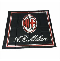 Bandiera Milan ufficiale quadrata 140x140 cm